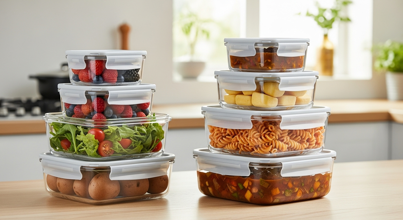 Best Food Storage Containers for Meal Prep — Leakproof Lids, Stackability, and Microwave-Safe Materials